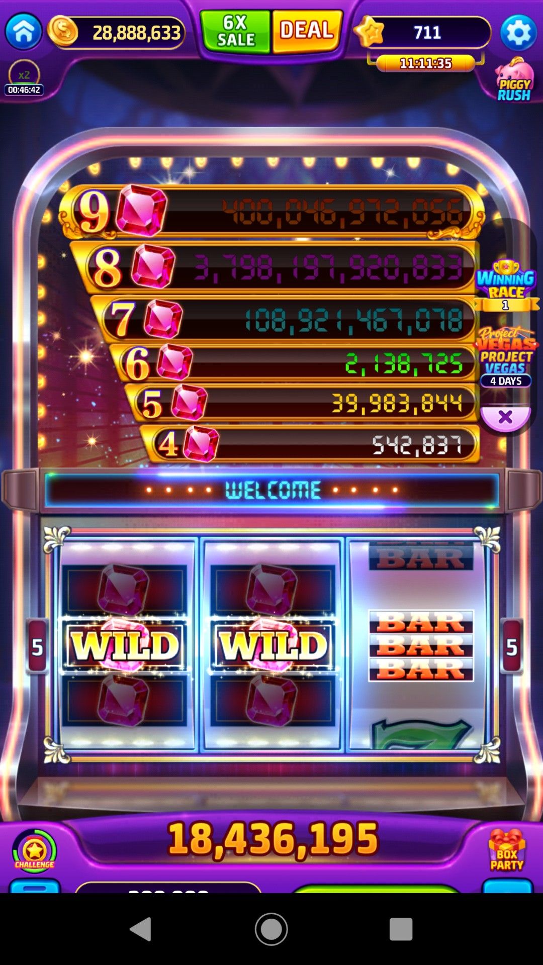 777 Strike game
